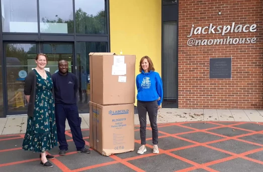 Labcold donate refrigerators to Naomi House and Jacksplace